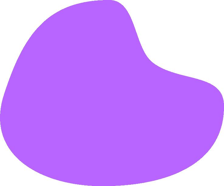 a purple blob